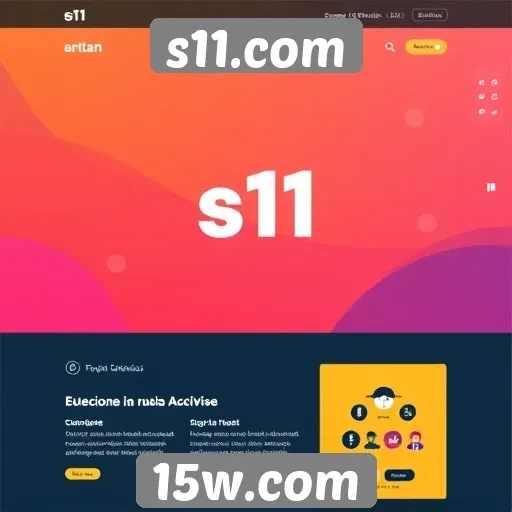 Acessibilidade e design do site s11.com são avaliados