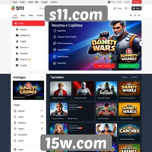 Interface do s11.com é acessível para novos jogadores